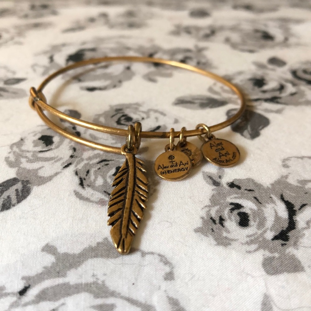 Alex & Ani Feather Charm